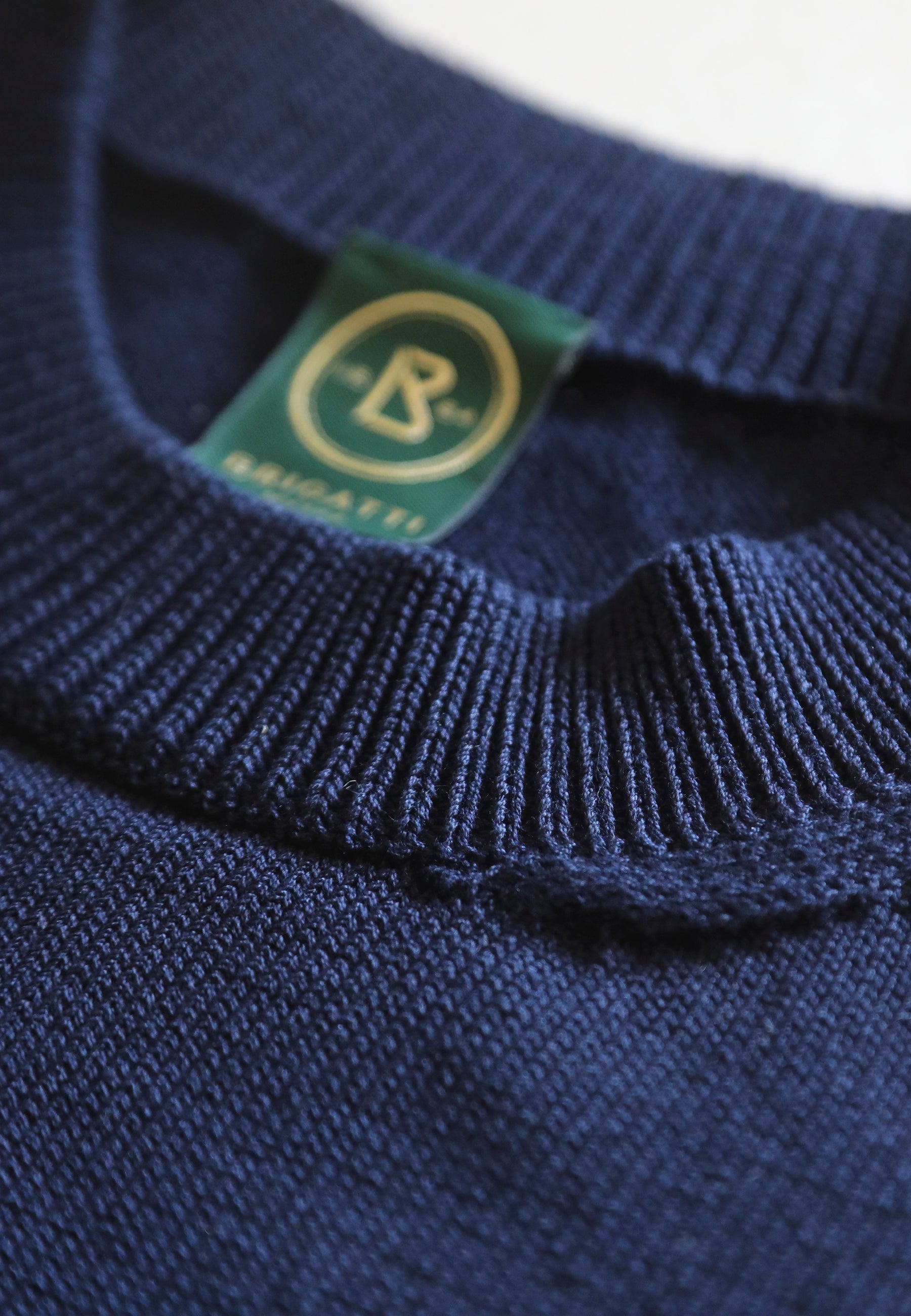 Girocollo uomo blu