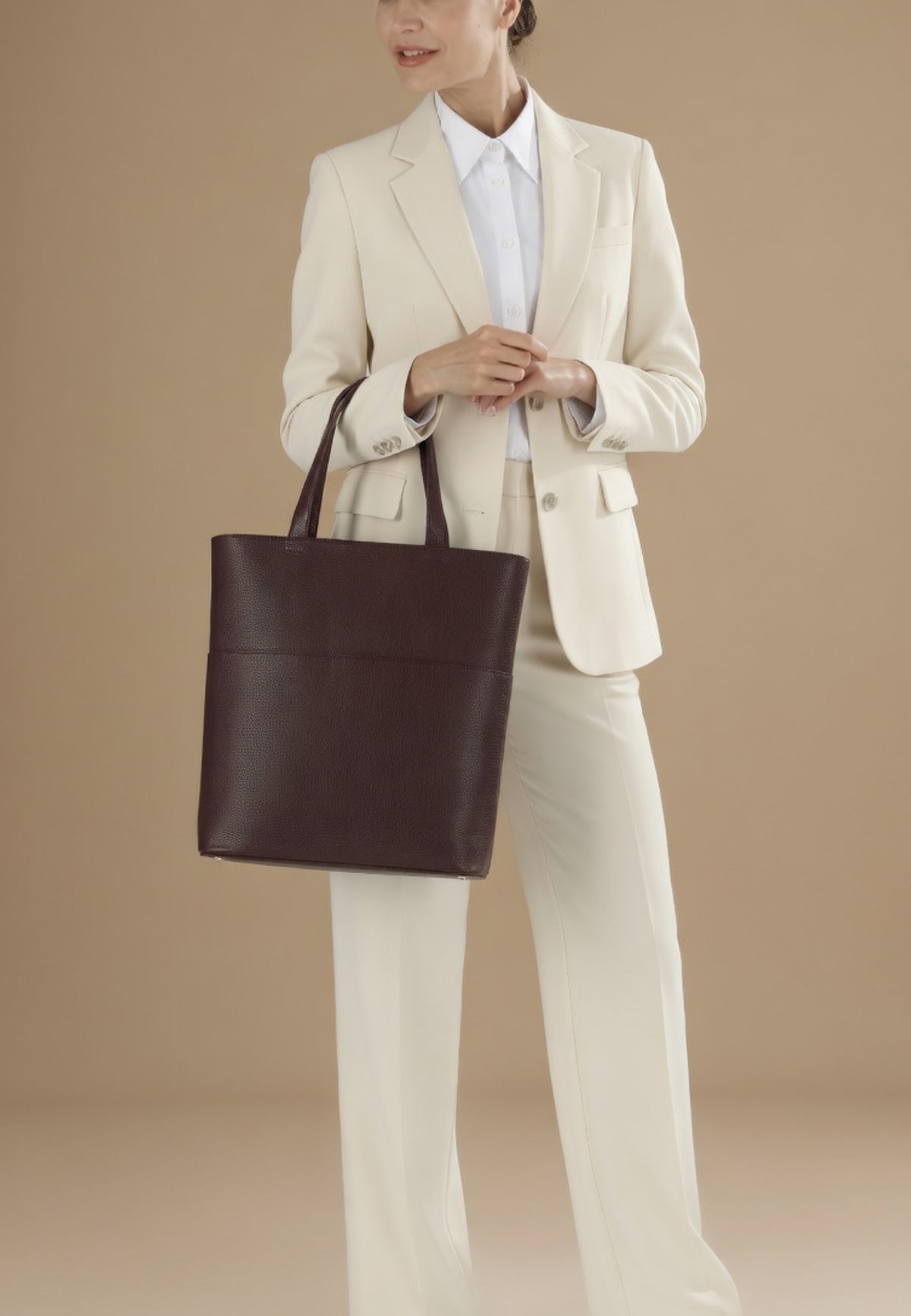 Tote bordeaux
