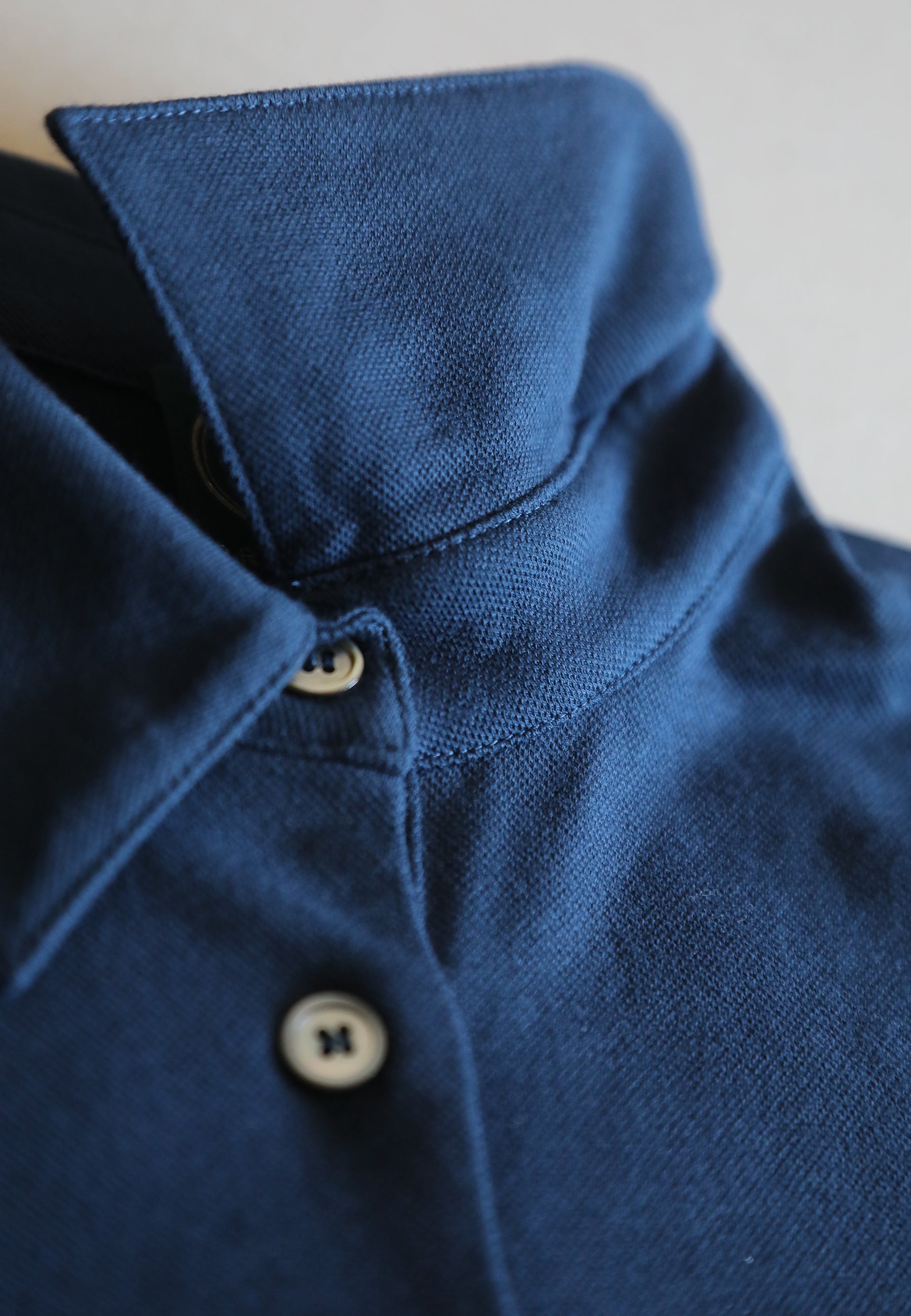 Polo Piquet blu