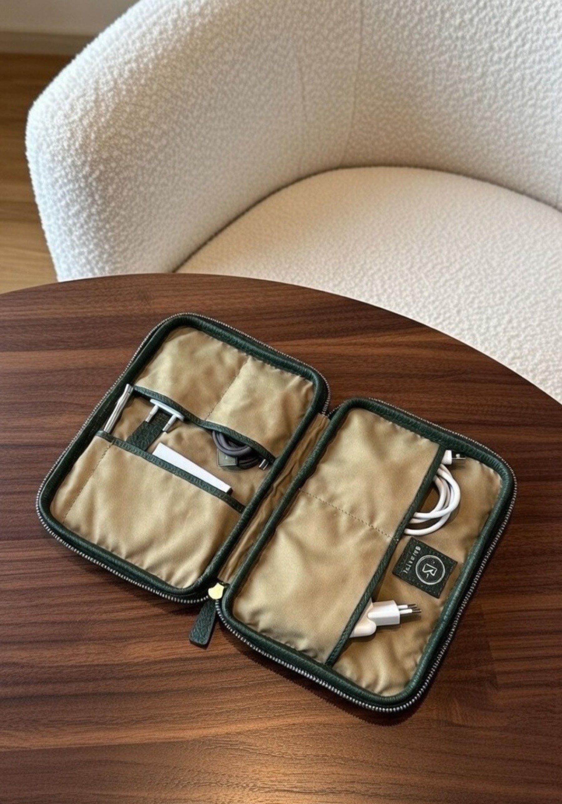 Cable Organizer verde