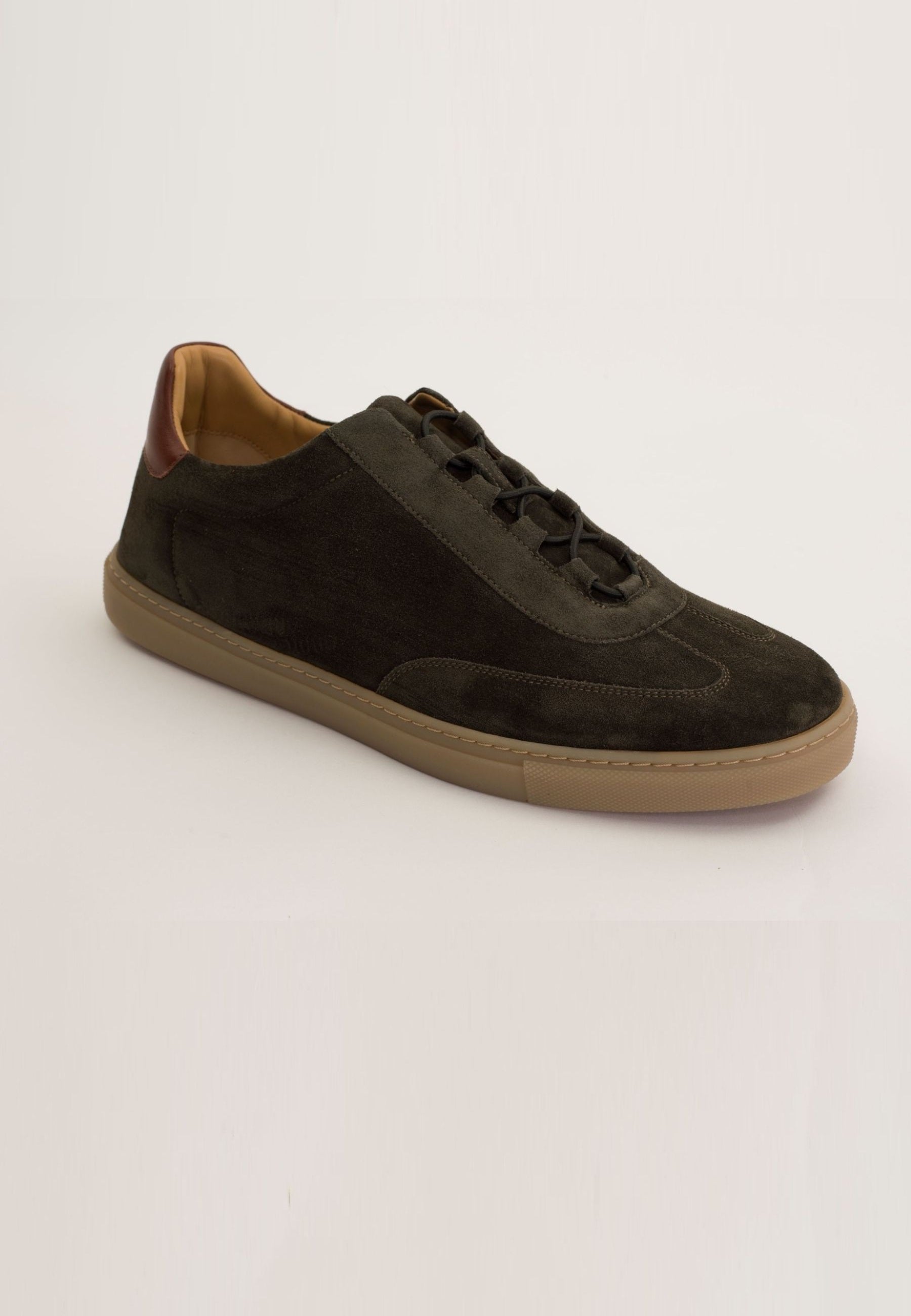 "TENNIS 1884" Sneaker donna in camoscio verde