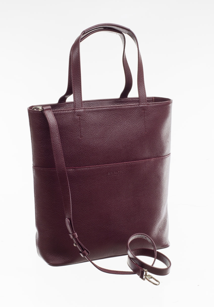 Tote burgundy