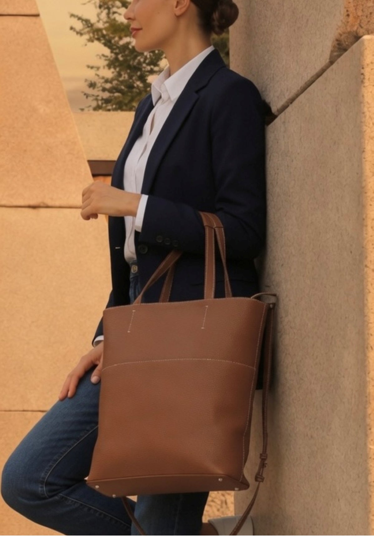 Tote cuoio