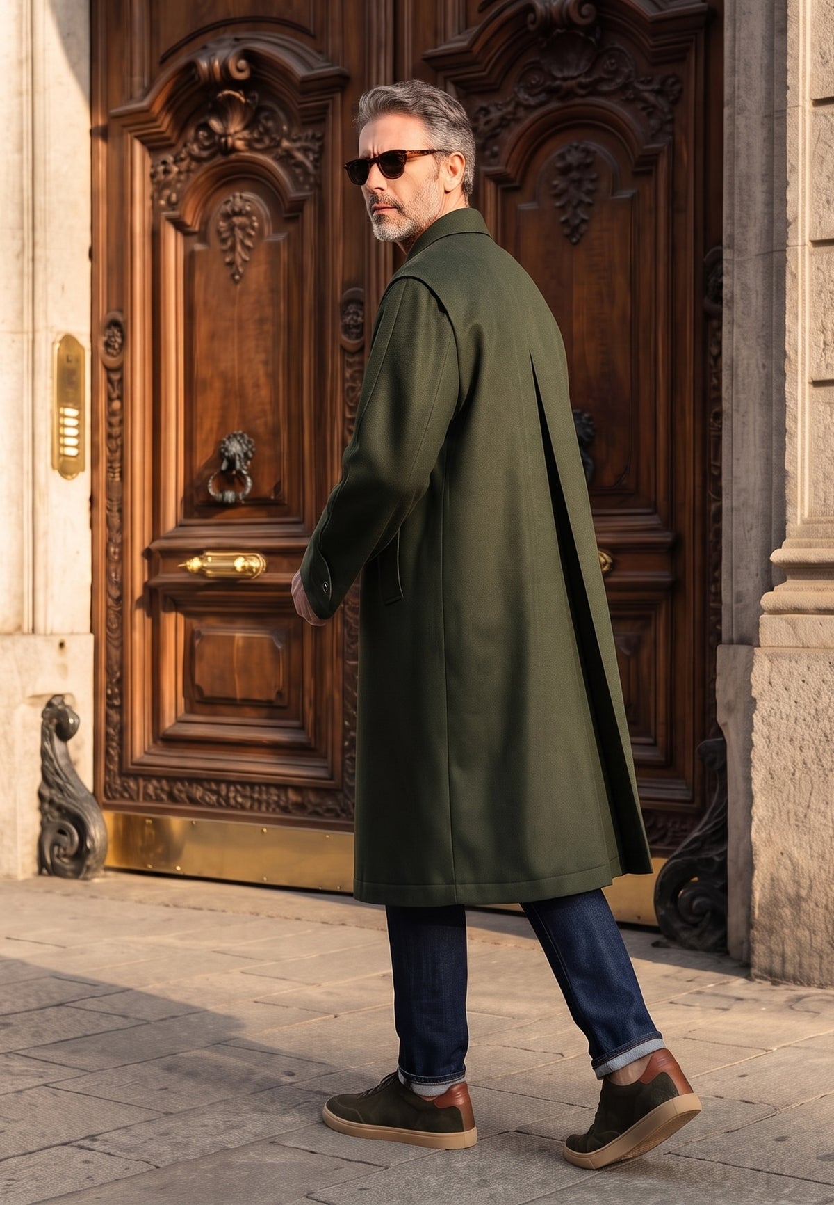 Loden verde uomo