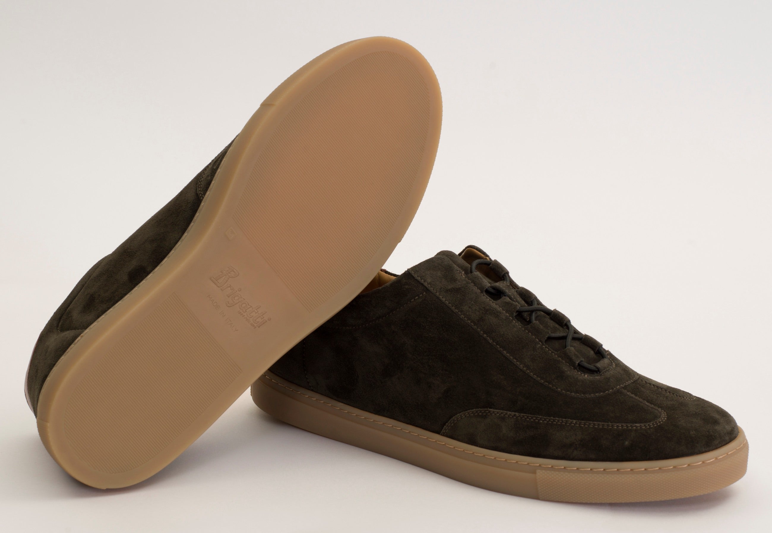 "TENNIS 1884" Sneaker donna in camoscio verde